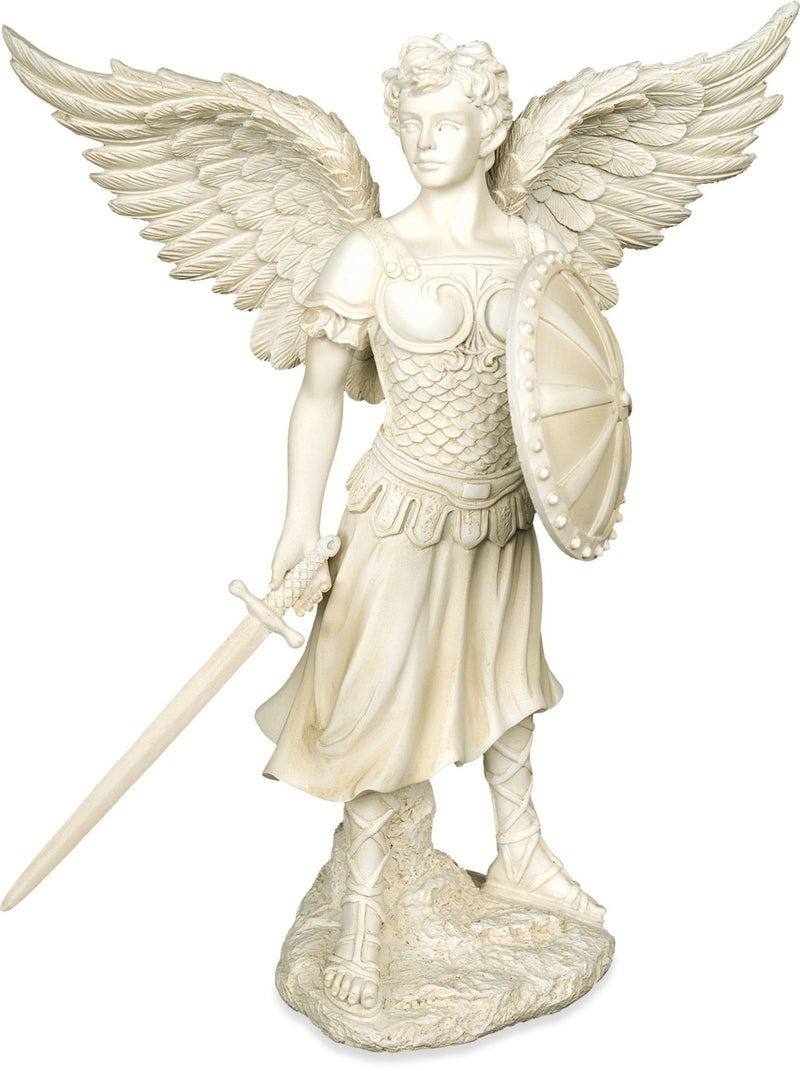 AngelStar Michael Archangel Figurine, 9-1/4-Inch Tall